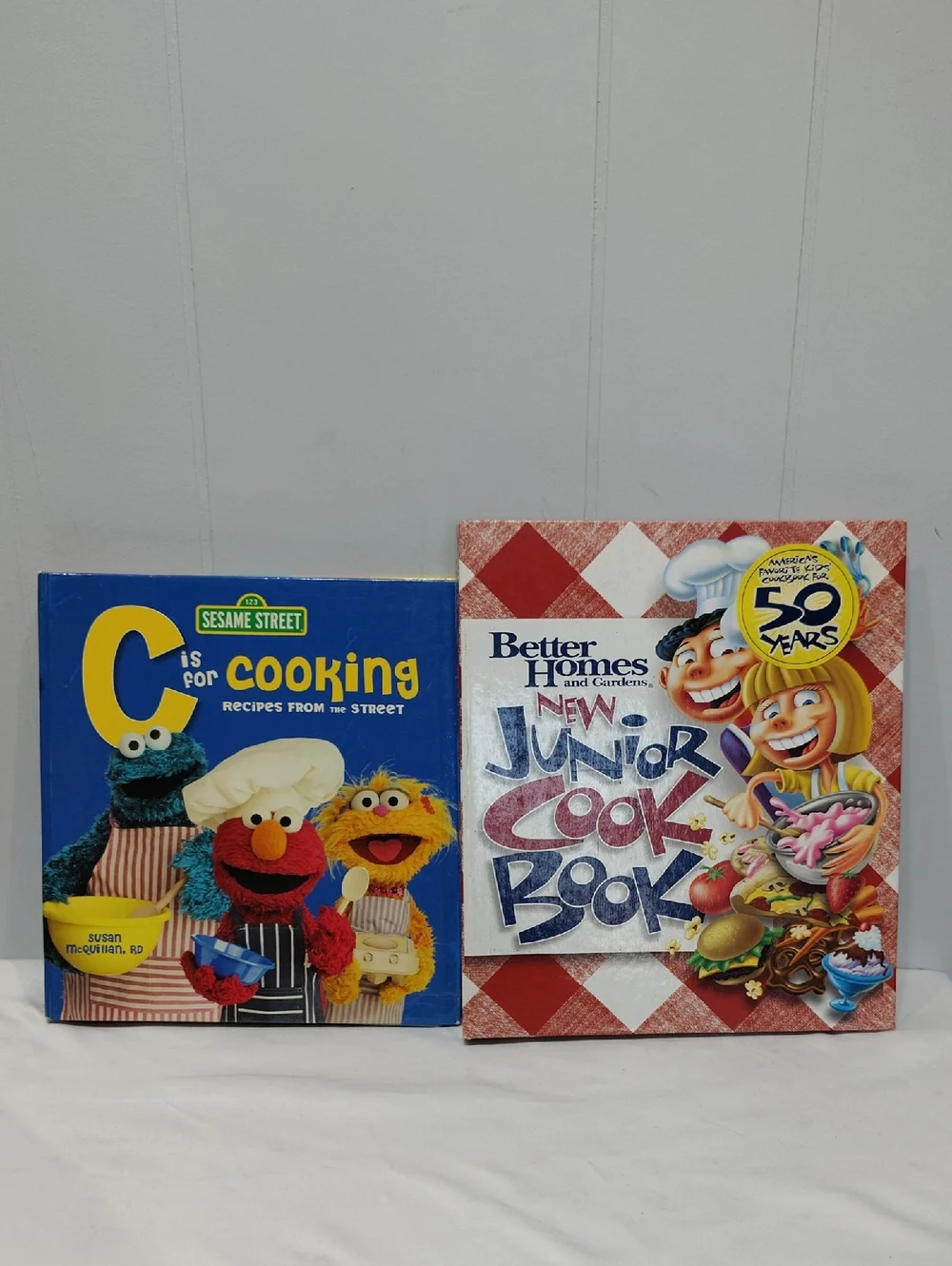 Kids Cookbook Bundle Better Homes New Junior Cook Book Sesame Street Cookbook